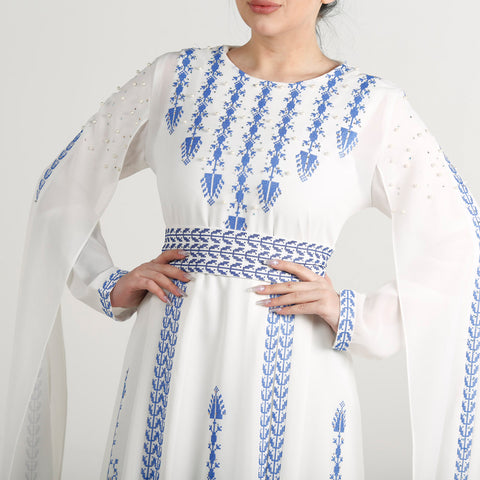 QOMRA Embroidery Dress فستان قمرة