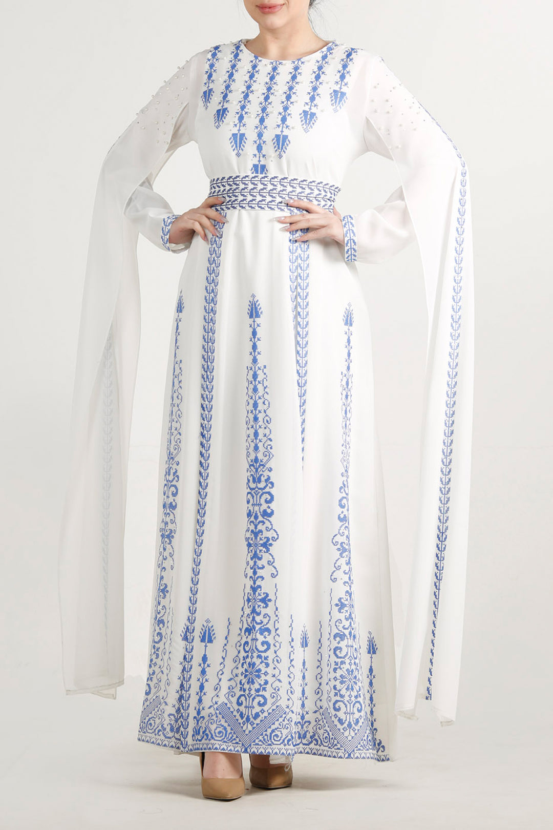 QOMRA Embroidery Dress فستان قمرة