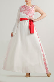 ONE Shoulder Dress  فستان ون شولدر