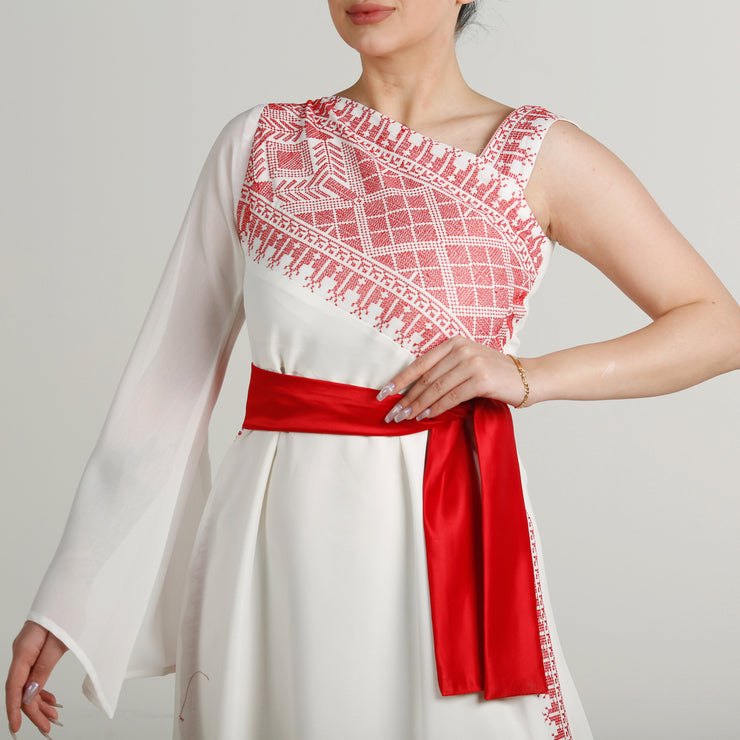 ONE Shoulder Dress  فستان ون شولدر