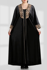 OPEN EMBROIDERY BISHT بيشت تطريز مفتوح