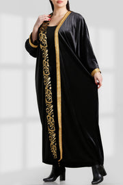 OPEN EMBROIDERY BISHT بيشت تطريز مفتوح