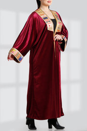 OPEN EMBROIDERY BISHT بيشت تطريز مفتوح