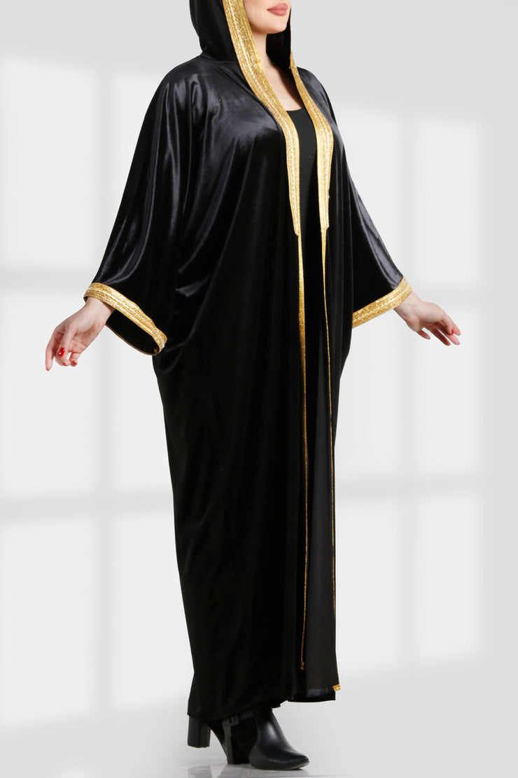 OPEN EMBROIDERY BISHT بيشت تطريز مفتوح
