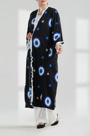 Patterned Open Bisht بيشت مفتوح مرسم