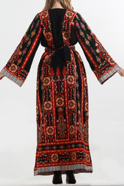 Colored Embroidery Thoub