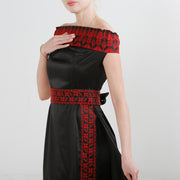 Modern Embroidery Dress فستان عصري تطريز