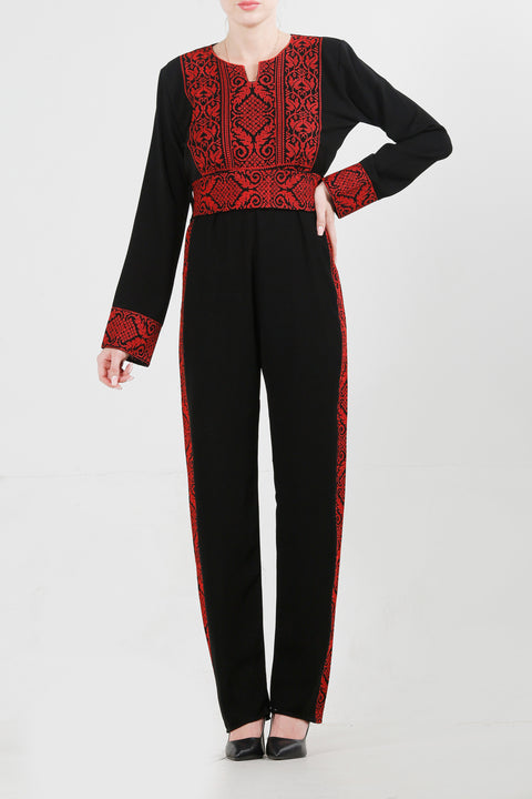 Embroidery Jumpsuit جمبست تطريز