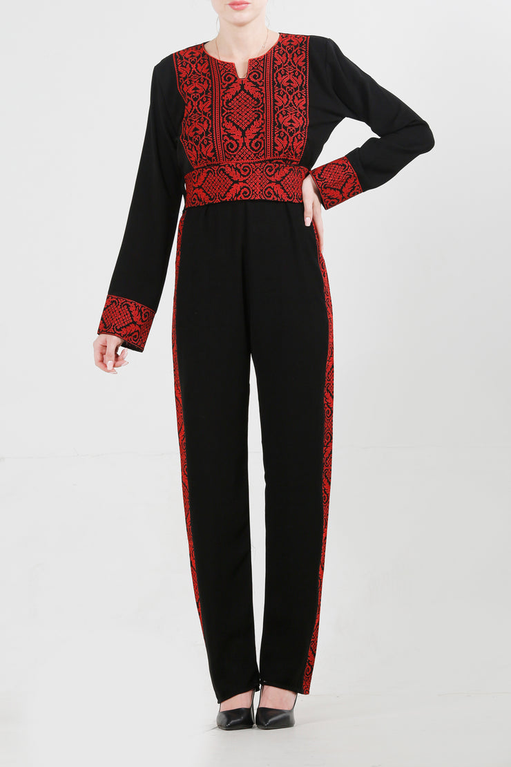 Embroidery Jumpsuit جمبست تطريز