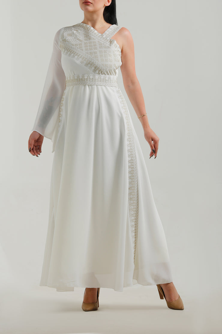ONE Shoulder Dress  فستان ون شولدر