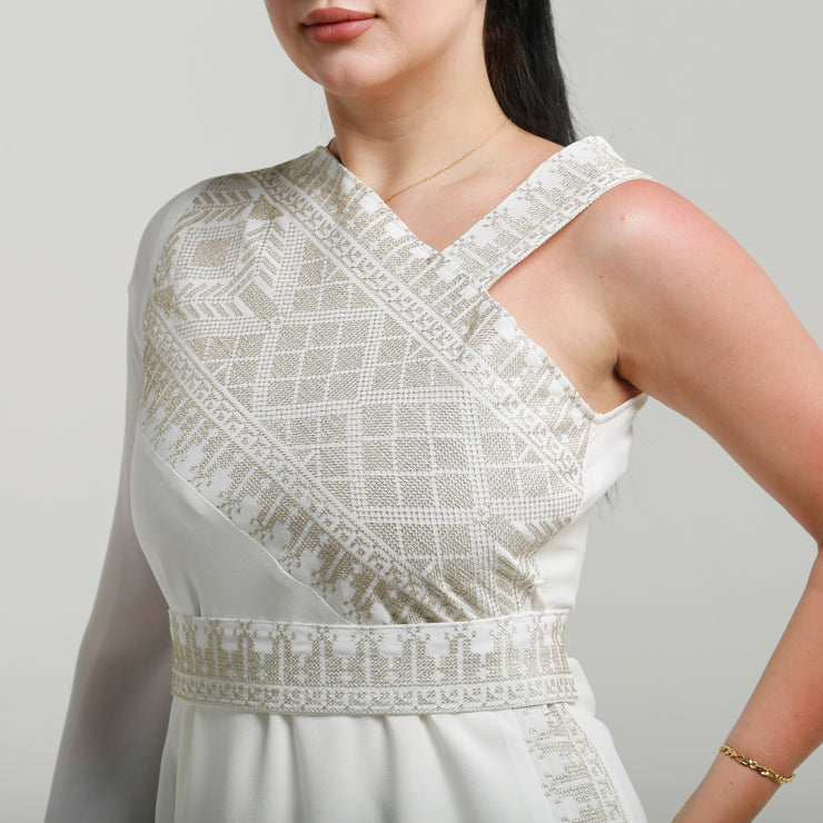 ONE Shoulder Dress  فستان ون شولدر