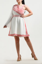 Short Embroidery Dress فستان تطريز قصير