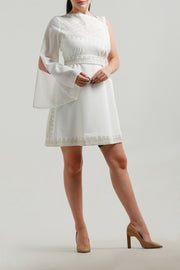 Short Embroidery Dress فستان تطريز قصير