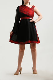 Short Embroidery Dress فستان تطريز قصير