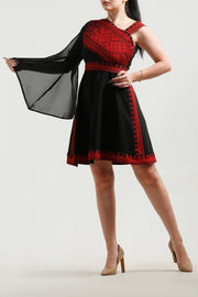 Short Embroidery Dress فستان تطريز قصير