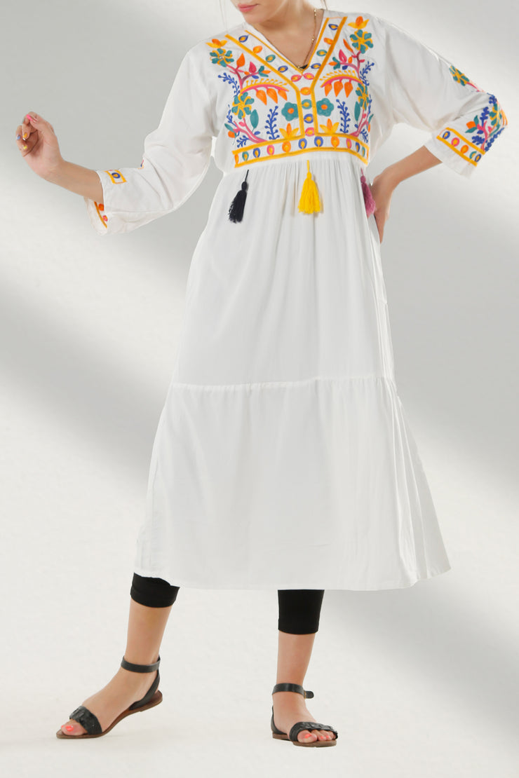 Beach Style Dress فستان موديل الشاطئ