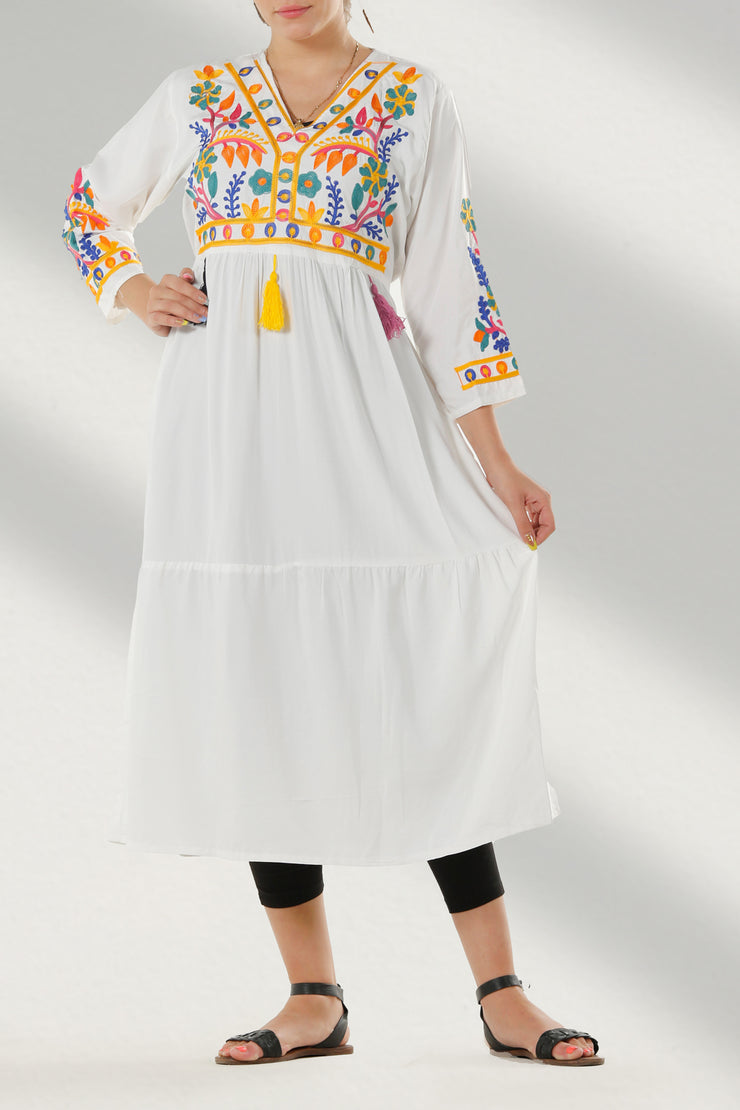 Beach Style Dress فستان موديل الشاطئ