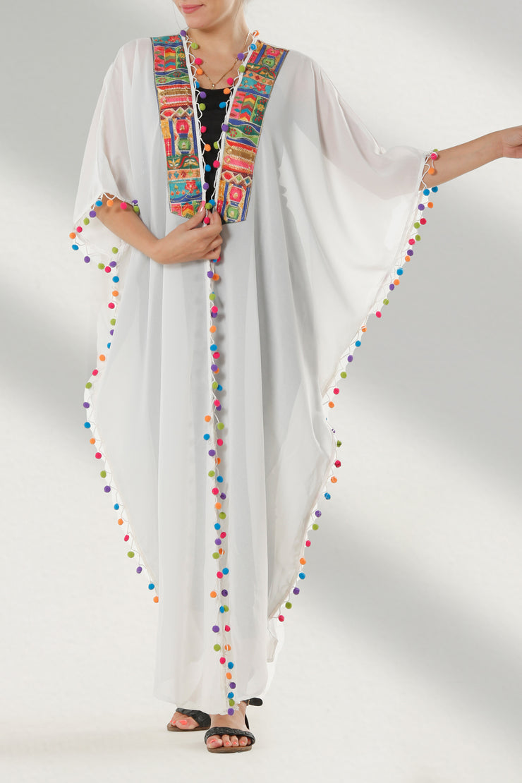 Bisht With Scarf بيشت مع سكارف