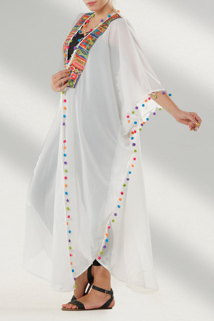 Bisht With Scarf بيشت مع سكارف