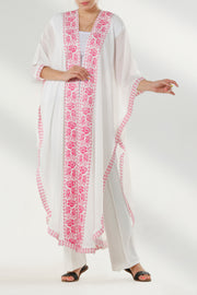 Flowers Style Bisht بيشت موديل الازهار