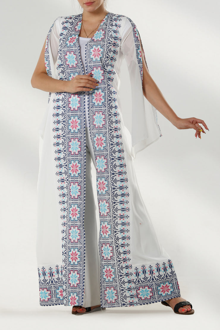 Patterned Bisht بيشت مرسم
