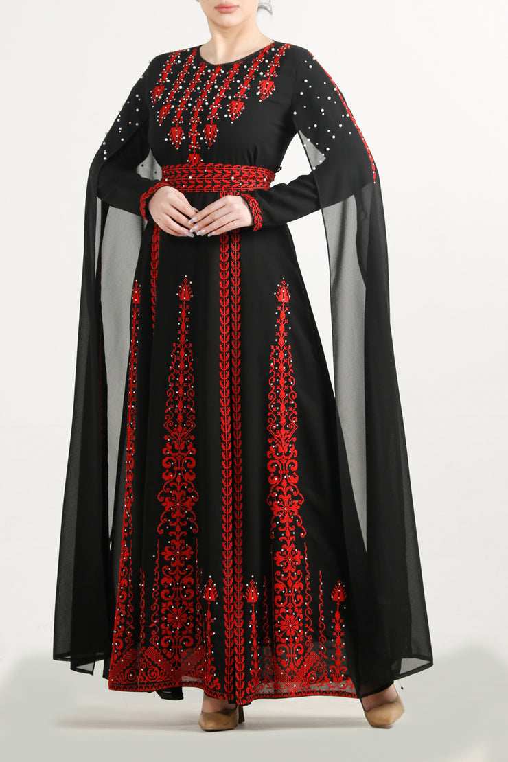 QOMRA Embroidery Dress فستان قمرة