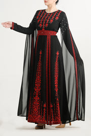 QOMRA Embroidery Dress فستان قمرة