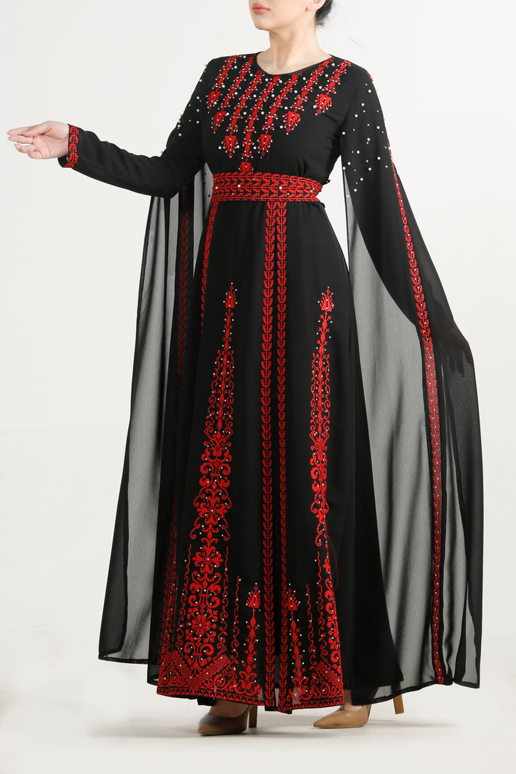 QOMRA Embroidery Dress فستان قمرة