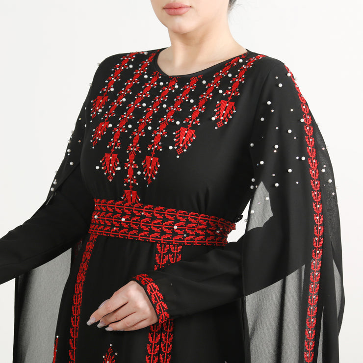 QOMRA Embroidery Dress فستان قمرة