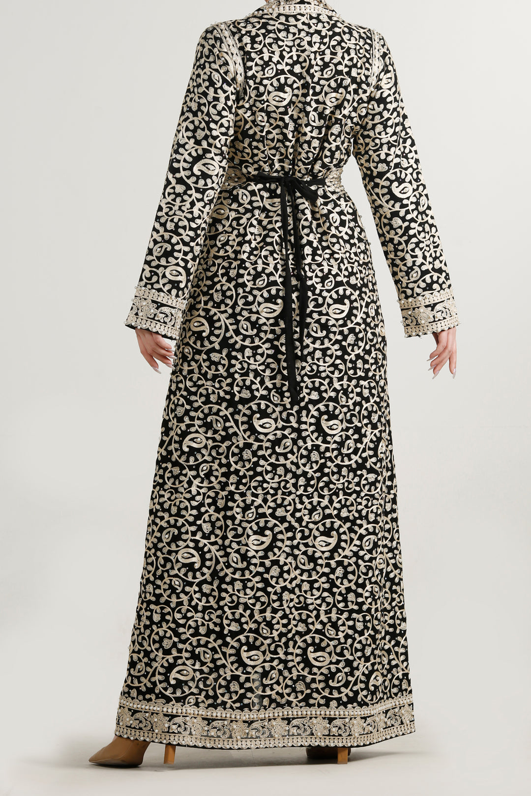 Golden Belt Thoub ثوب موديل حزام ذهبي