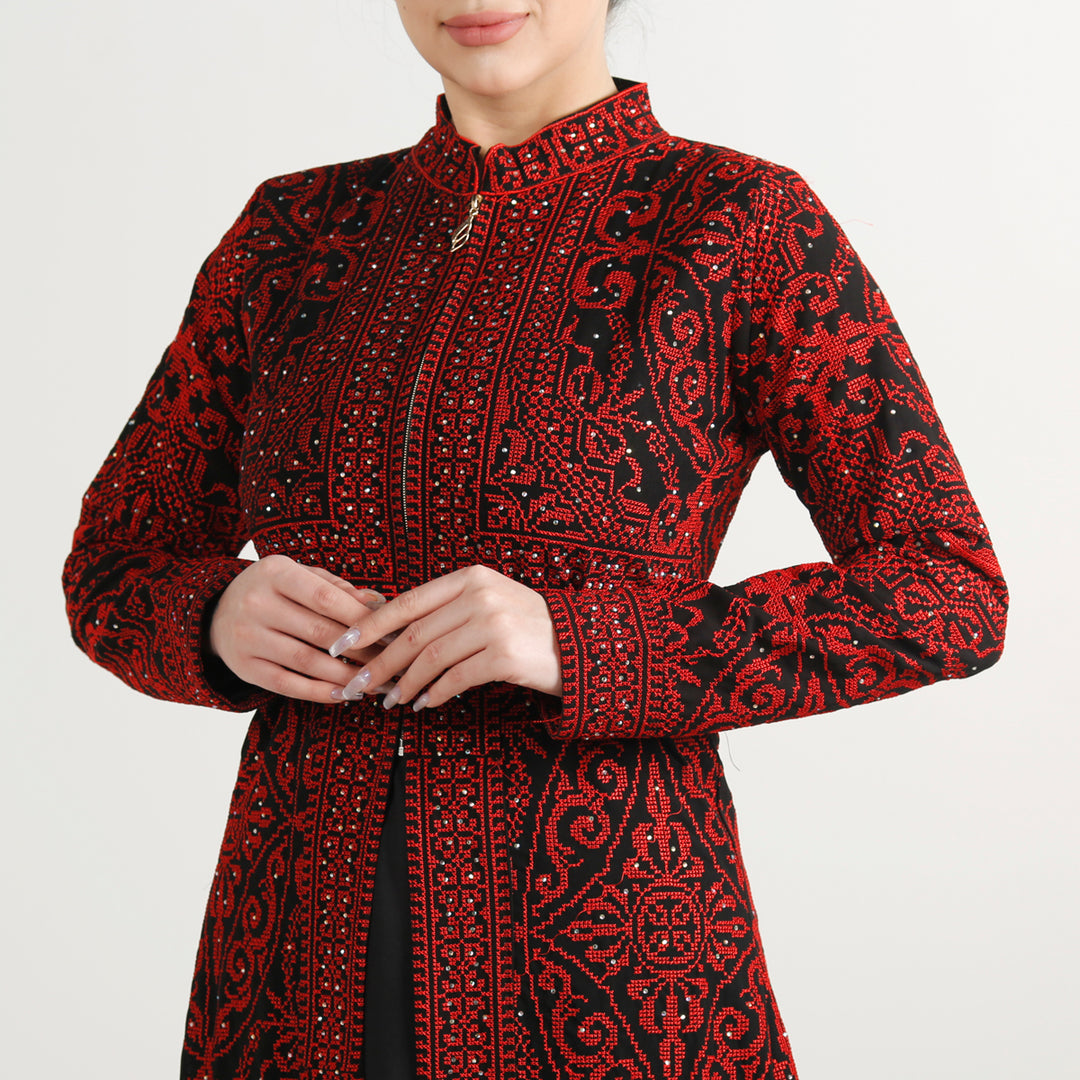 Luxury Embroidery Thoub ثوب تطريز فاخر