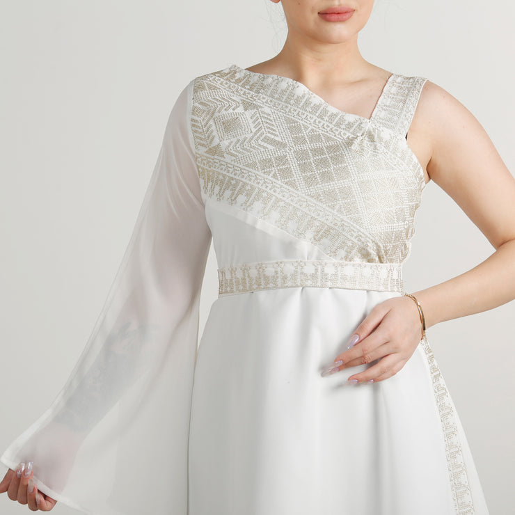 Short Embroidery Dress فستان تطريز قصير