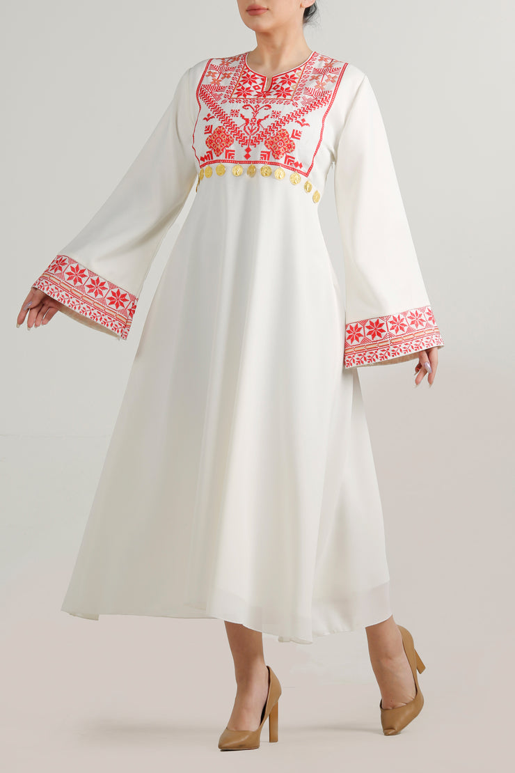 Embroidery Dress فستان تطريز