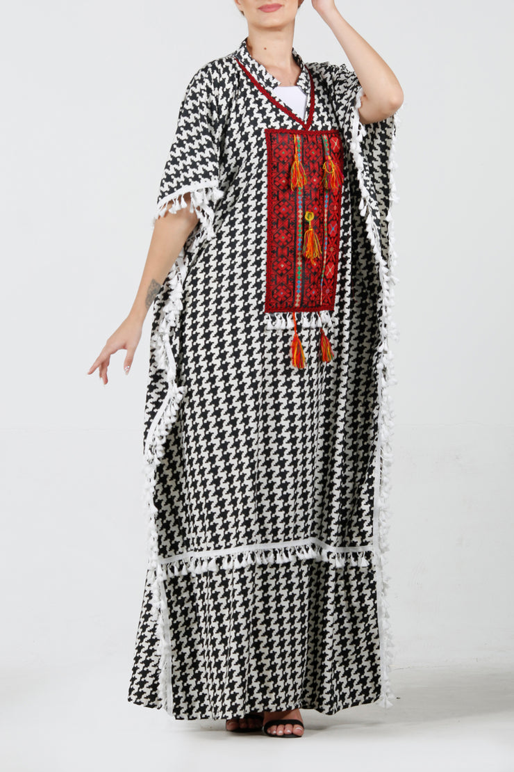 Patterned Dress فستان مرسم