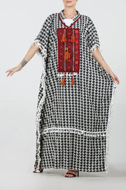 Patterned Dress فستان مرسم