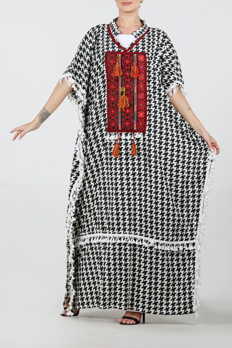 Patterned Dress فستان مرسم