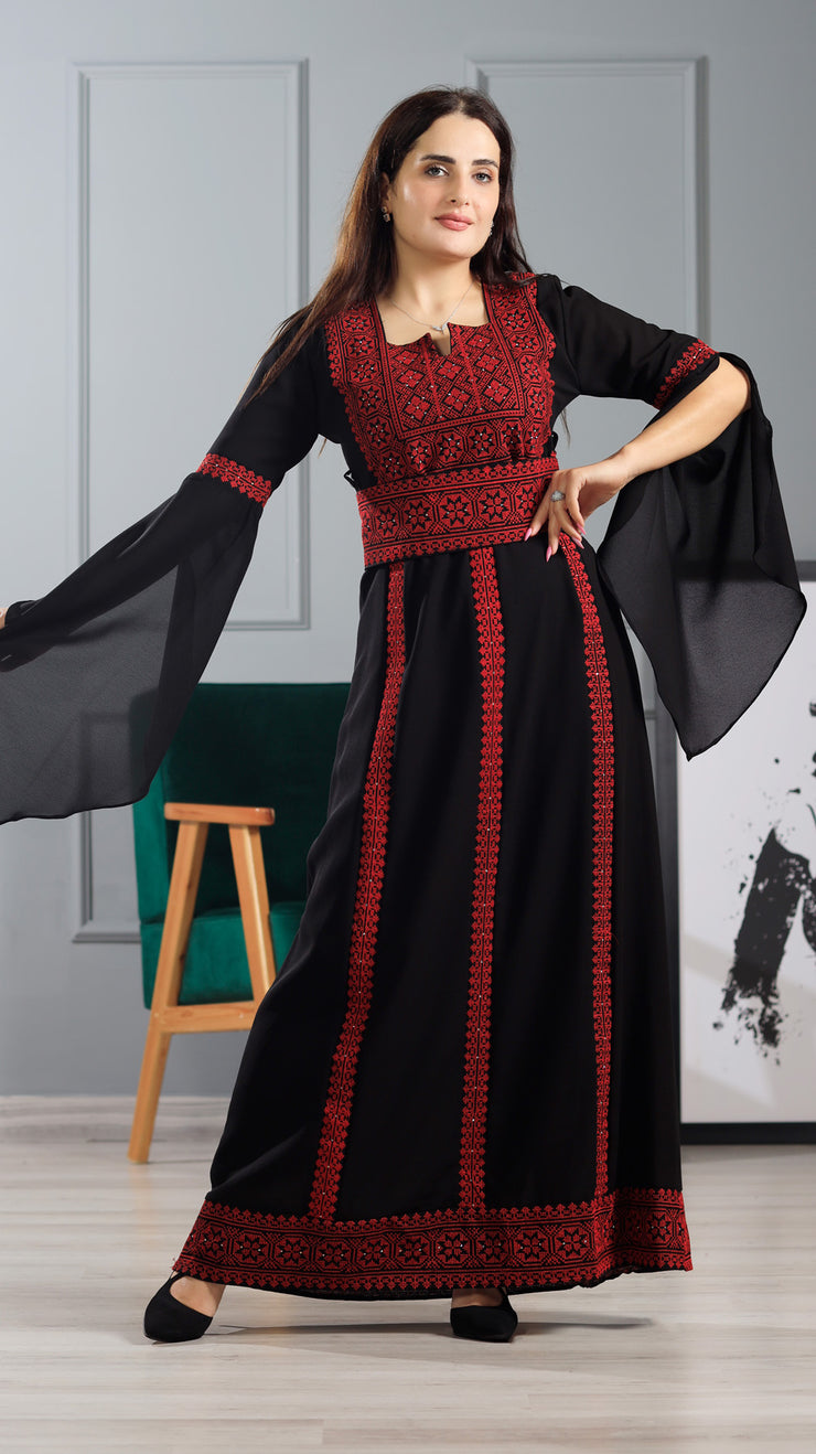 EMBROIDERY DRESS فستان تطريز